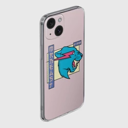 Чехол для iPhone 15 силиконовый с защитой камеры Mr Beast Japan Full Print - фото 2