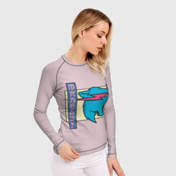 Женский рашгард 3D Mr Beast Japan Full Print - фото 2