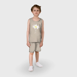 Детская пижама с шортами хлопок Let it be: будь как будет - фото 2