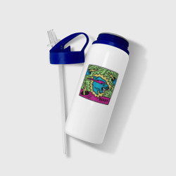 Бутылка для воды с трубочкой Mr Beast Drawing Coton - фото 2
