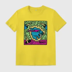Мужская футболка хлопок Mr Beast Drawing Coton