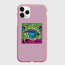 Чехол для iPhone 11 Pro Max матовый Mr Beast Drawing Full Print