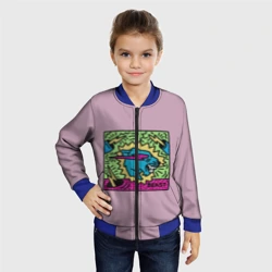 Детский бомбер 3D Mr Beast Drawing Full Print - фото 2