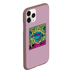 Чехол для iPhone 11 Pro Max матовый Mr Beast Drawing Full Print - фото 2