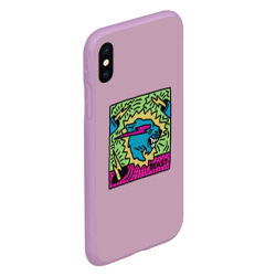 Чехол для iPhone XS Max матовый Mr Beast Drawing Full Print - фото 2