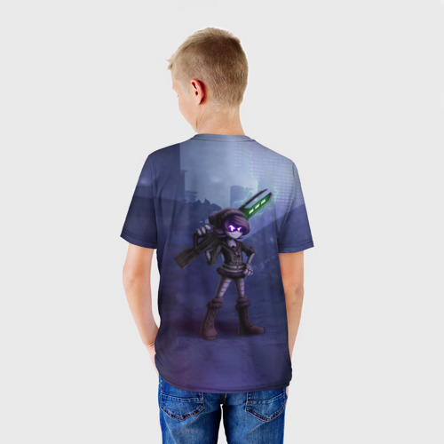 Детская футболка 3D Murder Drones Uzi Дроны убийцы, цвет 3D печать - фото 4