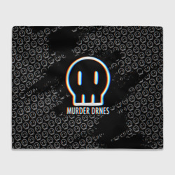 Плед 3D Murder Drones logo Дроны-убийцы логотип