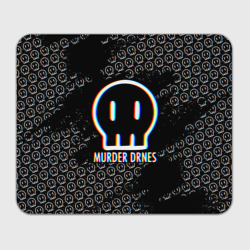 Прямоугольный коврик для мышки Murder Drones logo Дроны-убийцы логотип