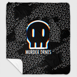 Плед с рукавами Murder Drones logo Дроны-убийцы логотип