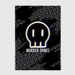 Постер Murder Drones logo Дроны-убийцы логотип