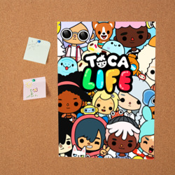 Постер Toca Life персонажи из игры - фото 2