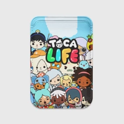 Картхолдер Magsafe магнитный Toca life персонажи