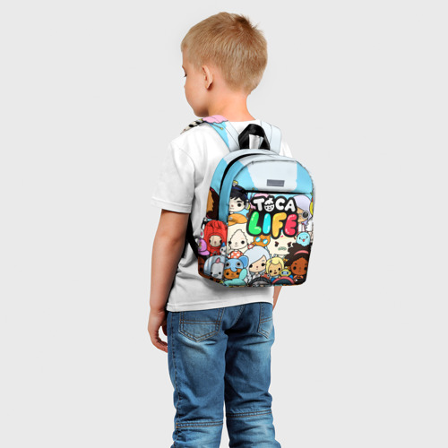 Детский рюкзак 3D Toca life персонажи - фото 3