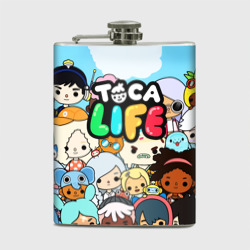 Фляга Toca life персонажи