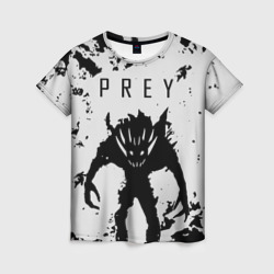 Женская футболка 3D Prey Монстр