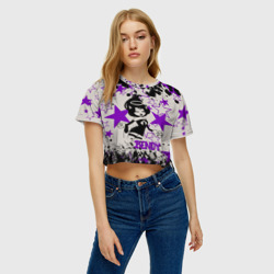 Женская футболка Crop-top 3D Ангел Алиса - фото 2