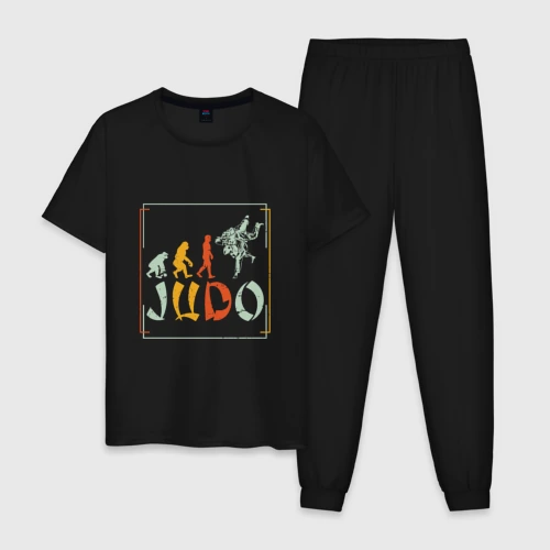 Мужская пижама хлопок Judo Warriors
