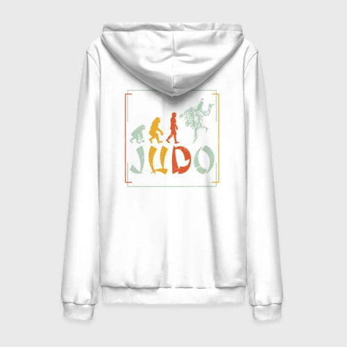 Мужская толстовка на молнии хлопок Judo Warriors