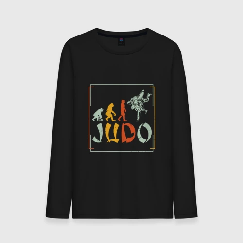 Мужской лонгслив хлопок Judo Warriors