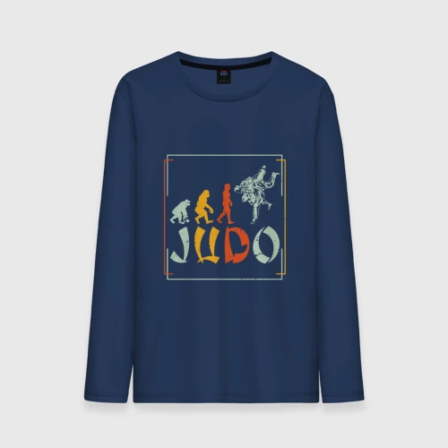 Мужской лонгслив хлопок Judo Warriors