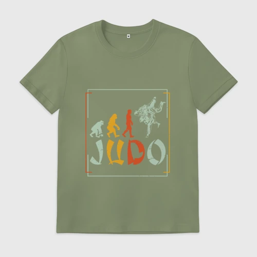 Мужская футболка хлопок Judo Warriors