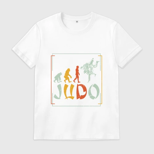 Мужская футболка хлопок Judo Warriors