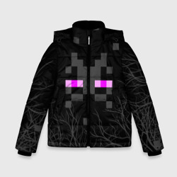 Зимняя куртка для мальчиков 3D Майнкрафт: Эндермен