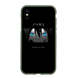 Чехол для iPhone XS Max матовый Взгляд Ято Noragami