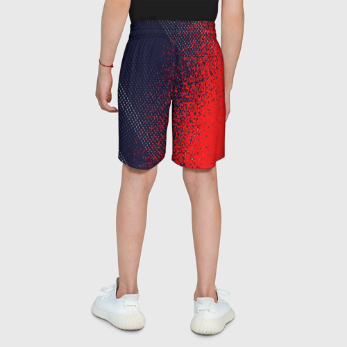 Детские спортивные шорты 3D Скайрим - Краска, цвет 3D печать - фото 5