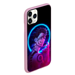 Чехол для iPhone 11 Pro Max матовый Sukuna Jujutsu Kaisen neon сукуна неон - фото 2