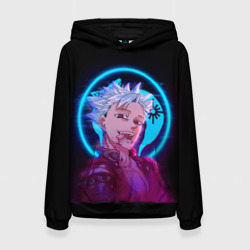 Женская толстовка 3D Ban seven deadly sins neon Бан