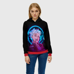 Женская толстовка 3D Ban seven deadly sins neon Бан - фото 2