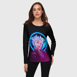 Женский лонгслив 3D Ban seven deadly sins neon Бан - фото 2