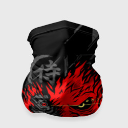 Бандана-труба 3D Cyberpunk 2077 samurai