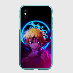 Чехол для iPhone XS Max матовый Meliodas 7 daedly sins Мелиодас