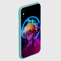 Чехол для iPhone XS Max матовый Meliodas 7 daedly sins Мелиодас - фото 2
