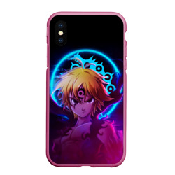 Чехол для iPhone XS Max матовый Meliodas 7 daedly sins Мелиодас