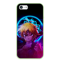 Чехол для iPhone 5/5S матовый Meliodas 7 daedly sins Мелиодас