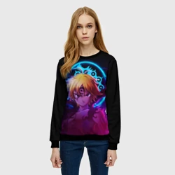 Женский свитшот 3D Meliodas 7 daedly sins Мелиодас - фото 2