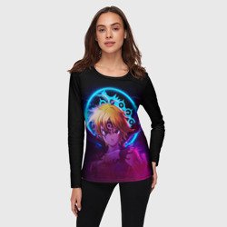Женский лонгслив 3D Meliodas 7 daedly sins Мелиодас - фото 2