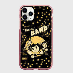 Чехол для iPhone 11 Pro Max матовый Stars bendy and the Ink machine