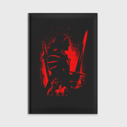 Ежедневник Ведьмак и плотва, руны, брызги красок