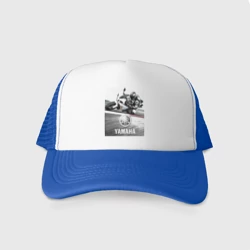 Кепка тракер с сеткой Yamaha на вираже