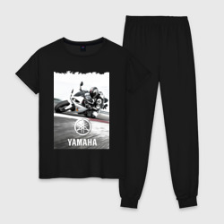 Женская пижама хлопок Yamaha на вираже
