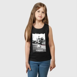 Детская майка хлопок Yamaha на вираже - фото 2