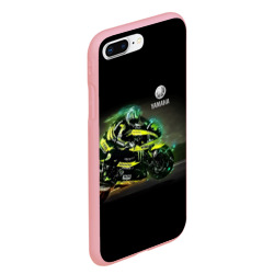 Чехол для iPhone 7Plus/8 Plus матовый Yamaha - famous racing team! - фото 2