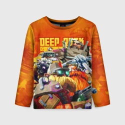 Детский лонгслив 3D Deep Rock Galactic Герои