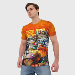 Мужская футболка 3D Deep Rock Galactic Герои - фото 2
