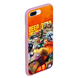 Чехол для iPhone 7Plus/8 Plus матовый Deep Rock Galactic Герои - фото 2