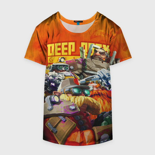 Накидка на куртку 3D Deep Rock Galactic Герои, цвет 3D печать - фото 4